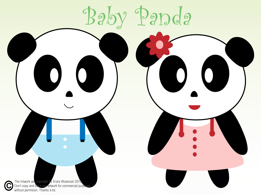 Couple Panda Raiza Rara